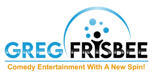 Greg Frisbee - Comedy Entertainment with a new spin logo